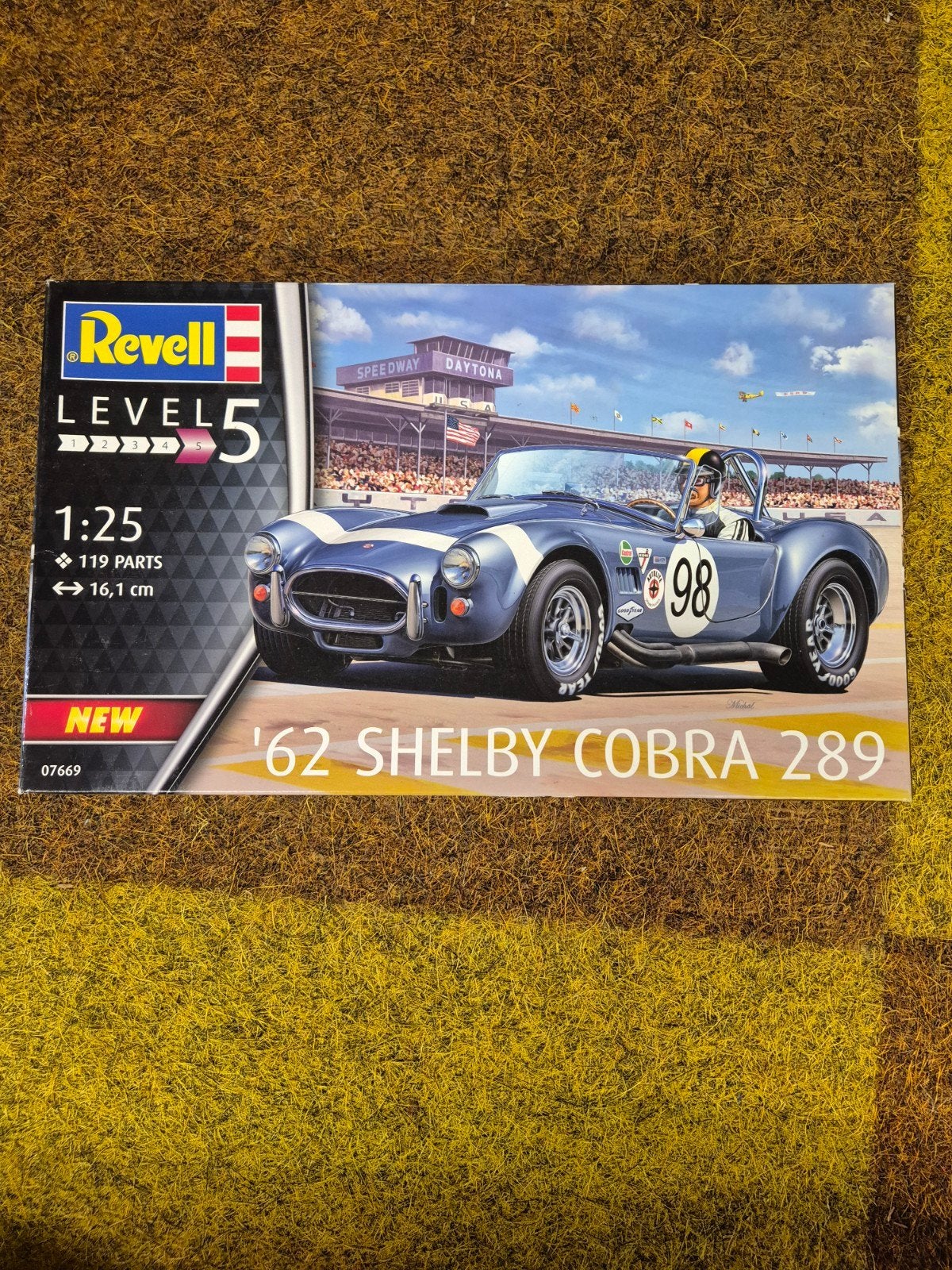 Revell 07669 '62 Shelby cobra 289, Auto, Revell, Groter dan 1:32, Nieuw