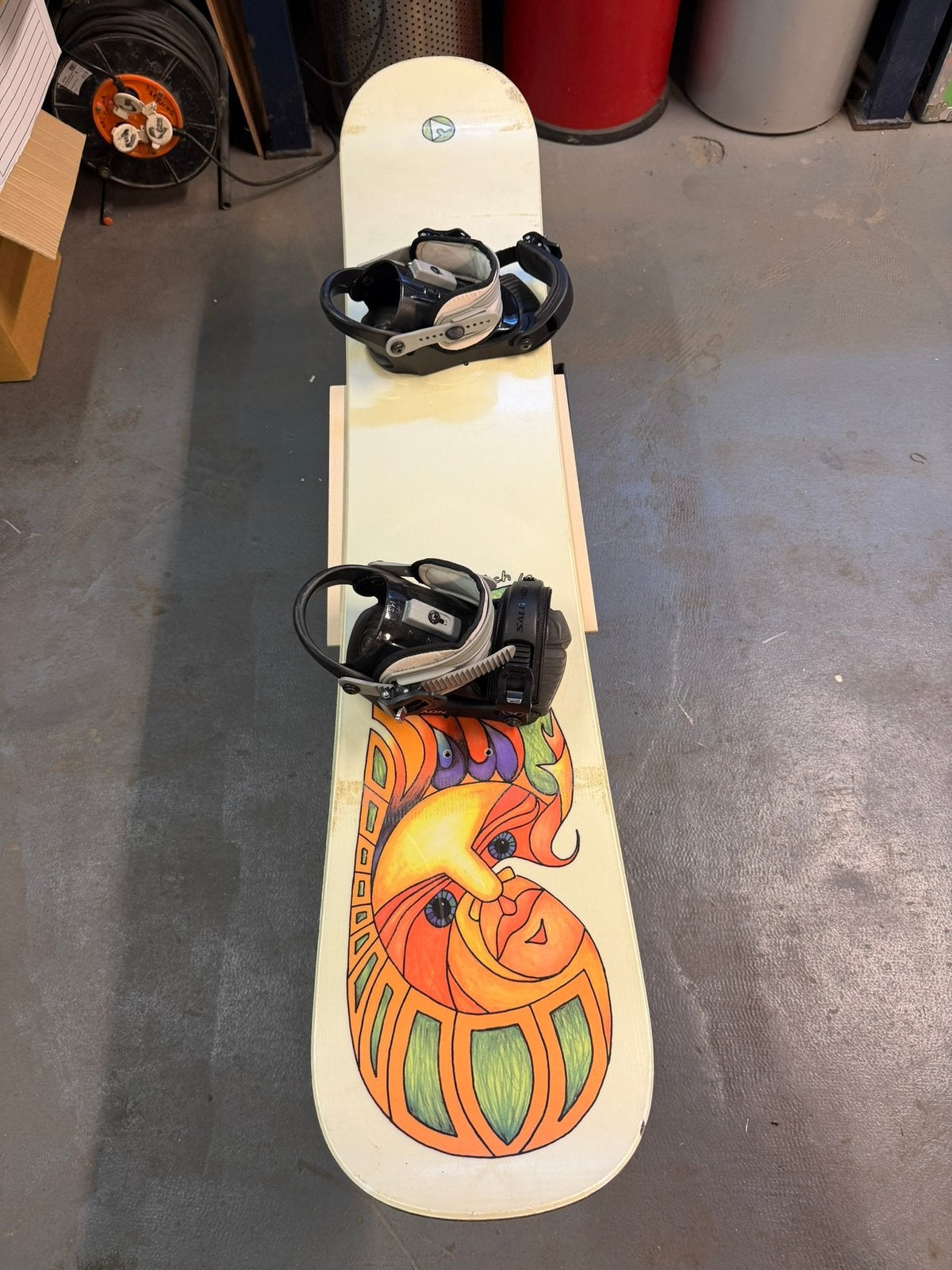 Old School Airwalk Snowboard, Ophalen, Gebruikt, Board