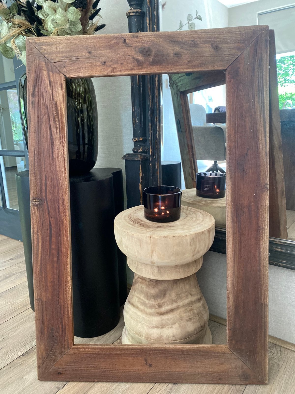 Houten lijst, Ophalen of Verzenden, Hout, 50 tot 75 cm