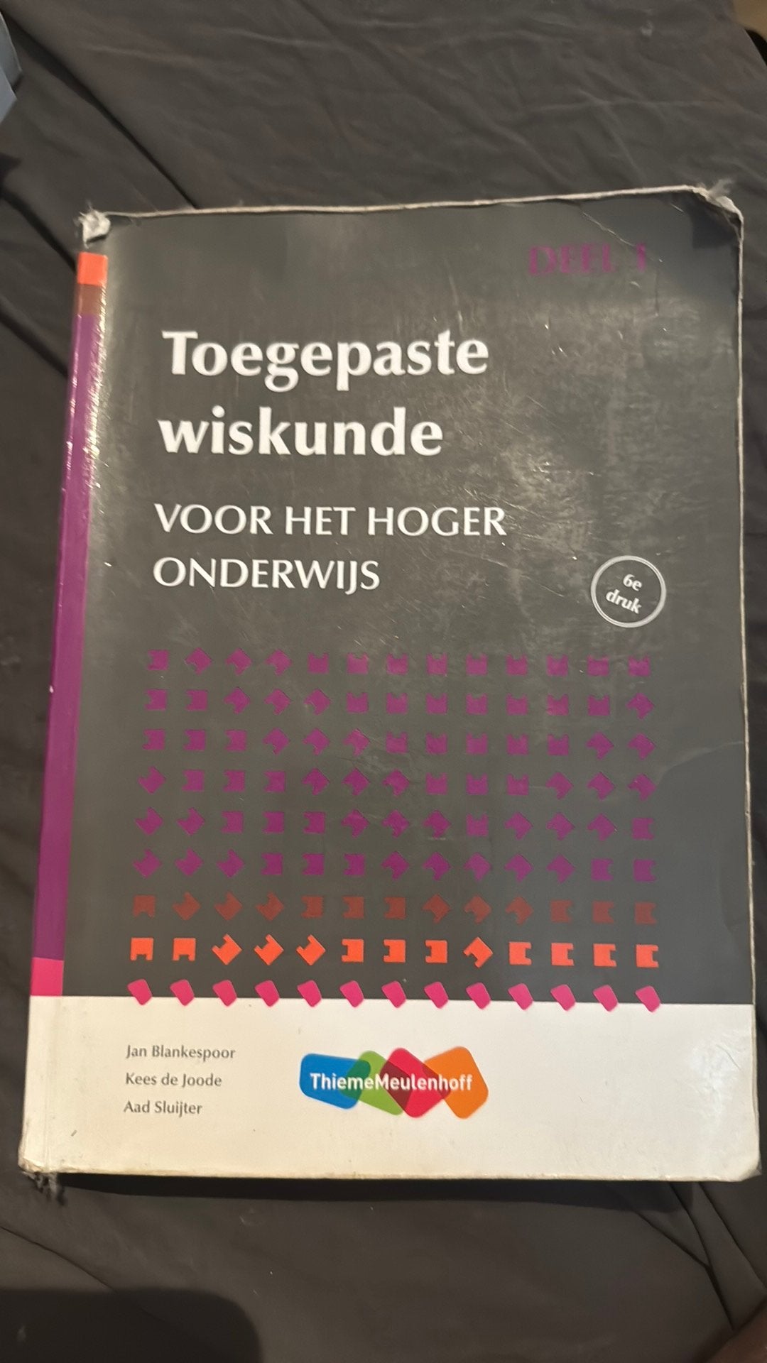 Toegepaste wiskunde deel 1, Boeken, Ophalen of Verzenden, Zo goed als nieuw, J.H. Blankespoor; C. de Joode; A. Sluijter, Nederlands