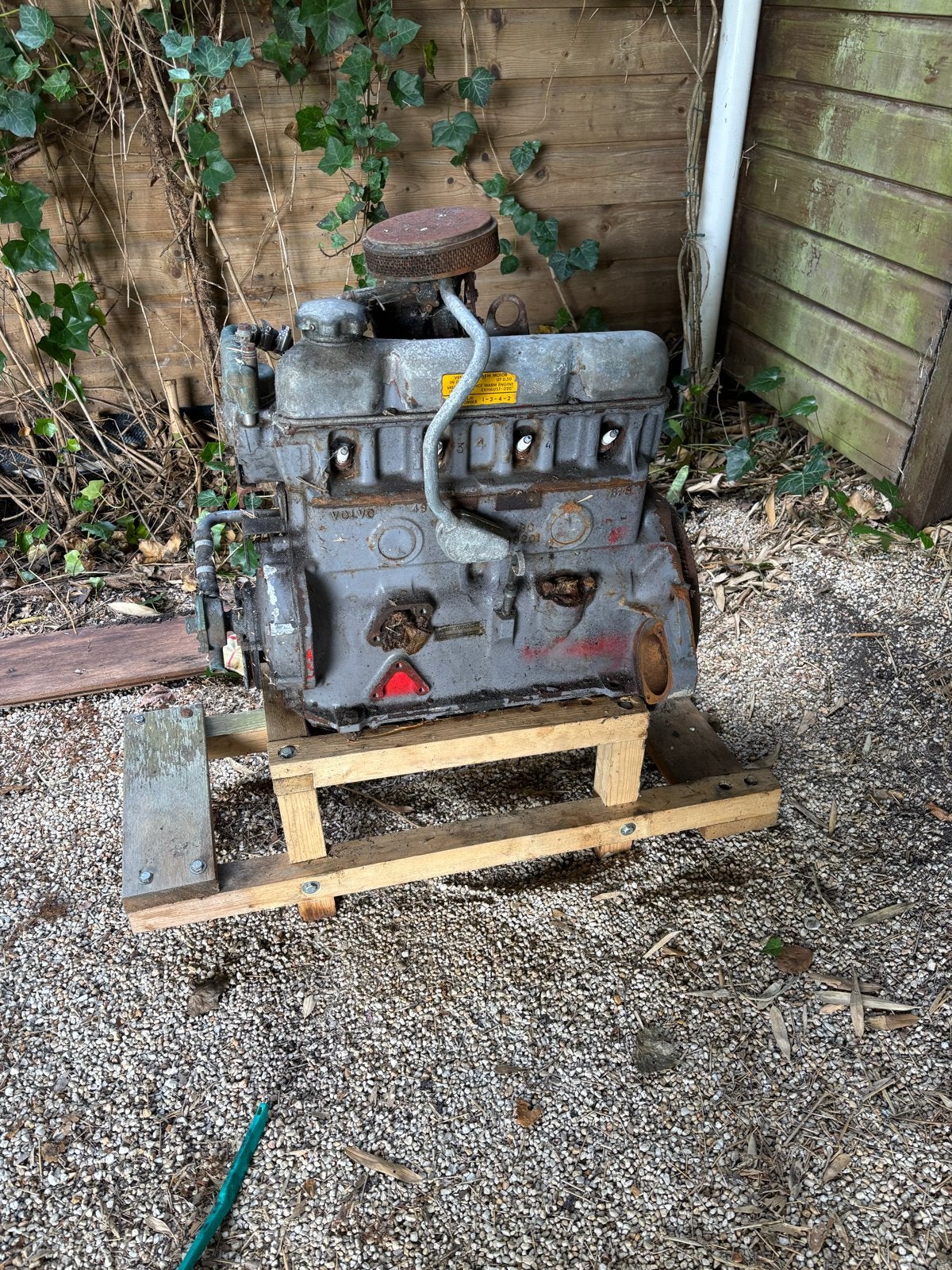 Volvo Penta B18 Motor 1960 (Kattenrug) - Oldtimer Onderdeel, Ophalen of Verzenden, Gebruikt, Volvo