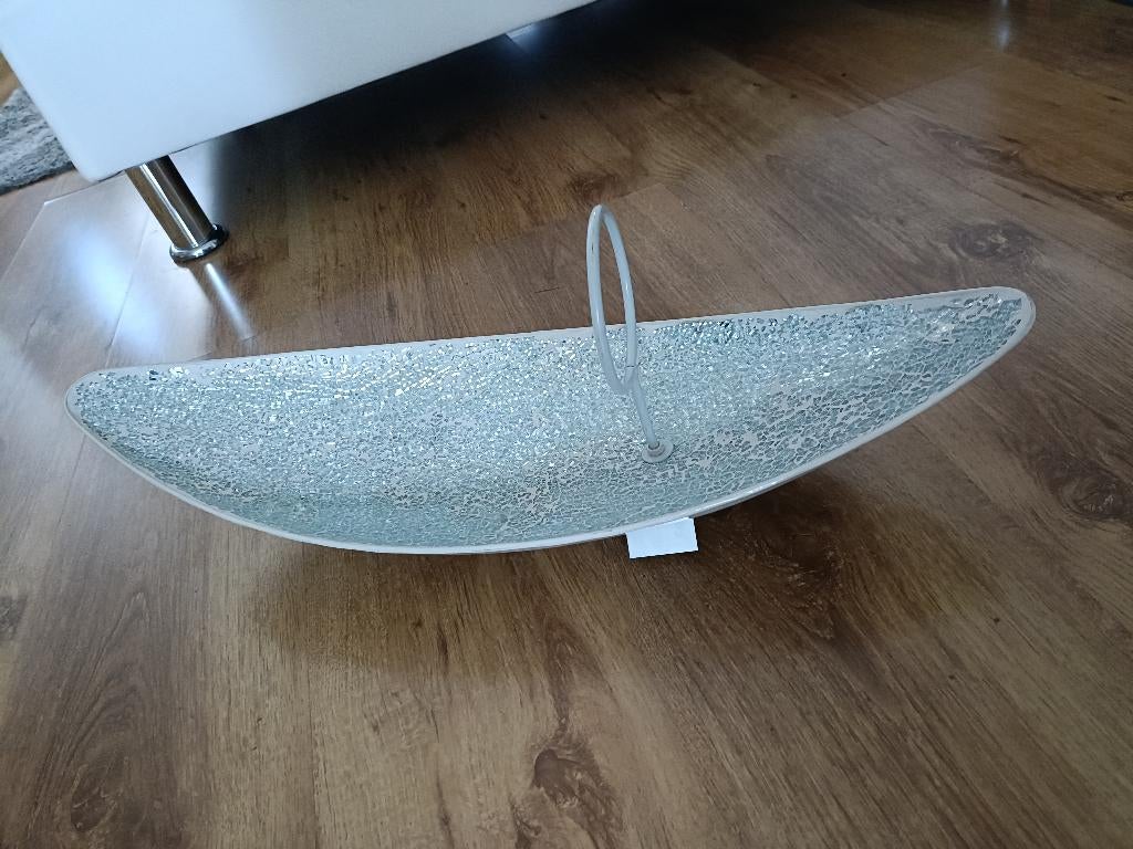 Lichtblauwe wandlamp, Ophalen of Verzenden, Zo goed als nieuw, Overige materialen