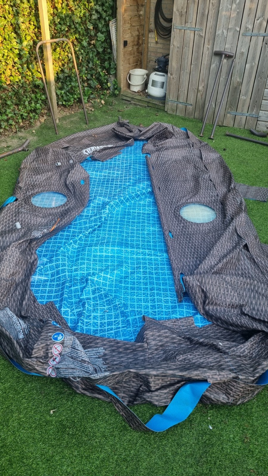 Bestway Power Steel Swim Vista Series II zwembad liner, Tuin en Terras, Zwembaden, Ophalen, Gebruikt, 200 tot 300 cm, 80 tot 120 cm