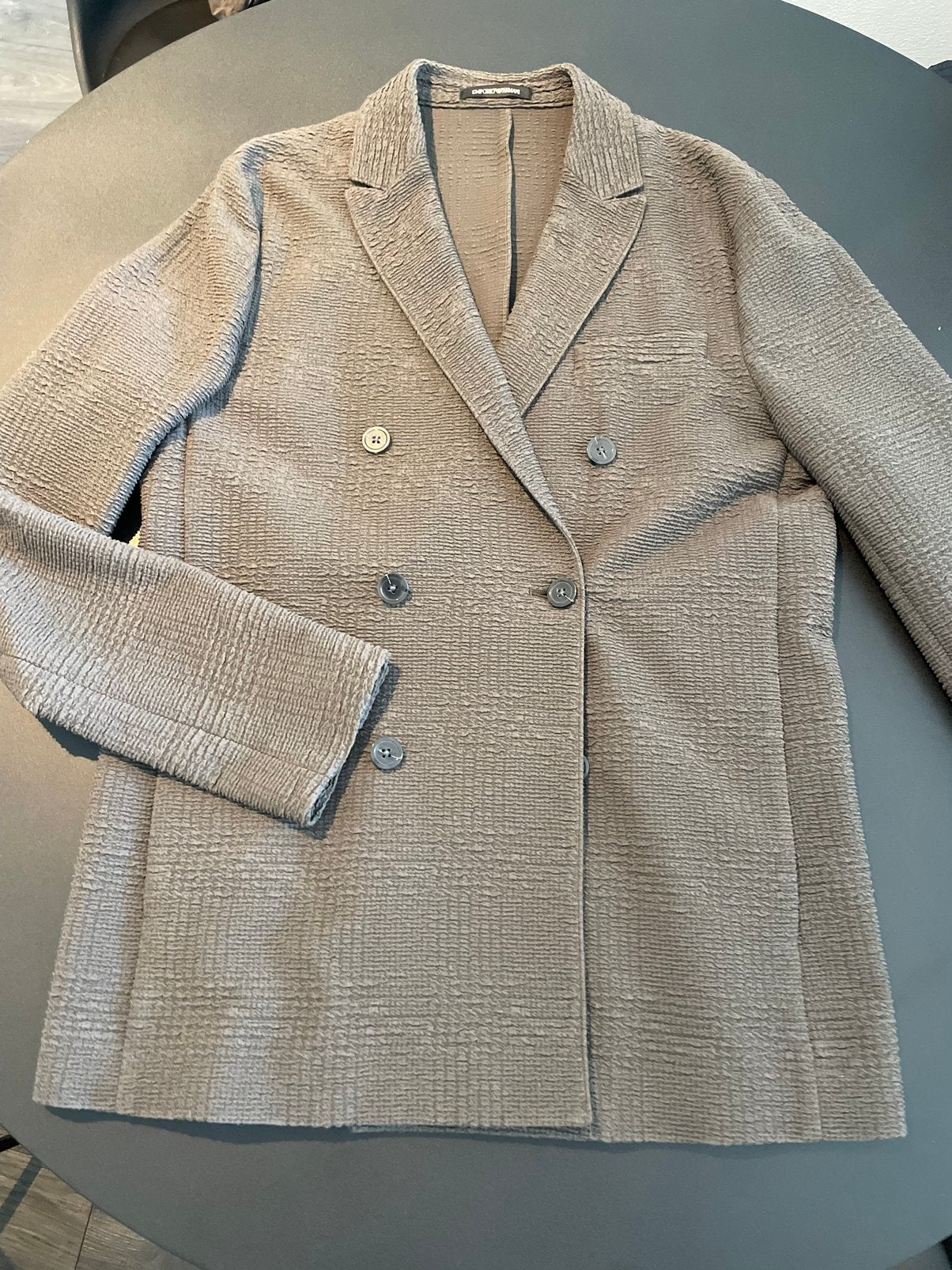 Nieuwe Armani double breasted blazer, maat 46, Kleding | Heren, Kostuums en Colberts, Ophalen of Verzenden, Zo goed als nieuw