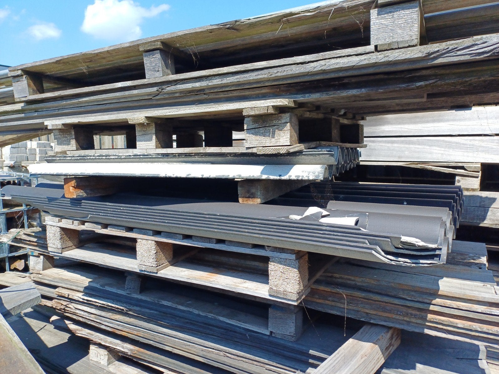 dakplaten eternit gratis, Ophalen, Minder dan 180 cm, Palen