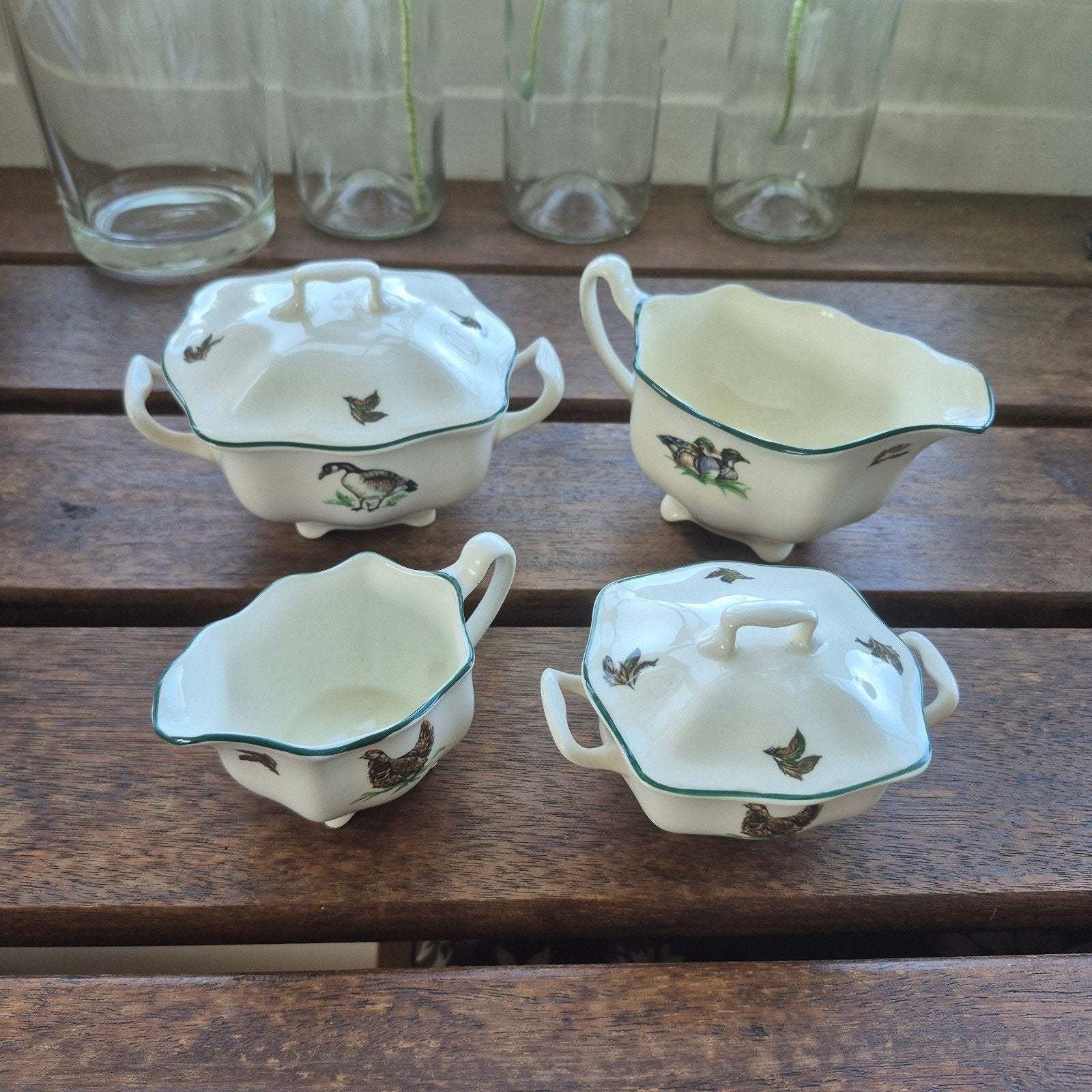 Brookshire Johnson Bros roomstel groot en klein nieuw, Huis en Inrichting, Keuken | Servies, Nieuw, Overige typen, Overige stijlen
