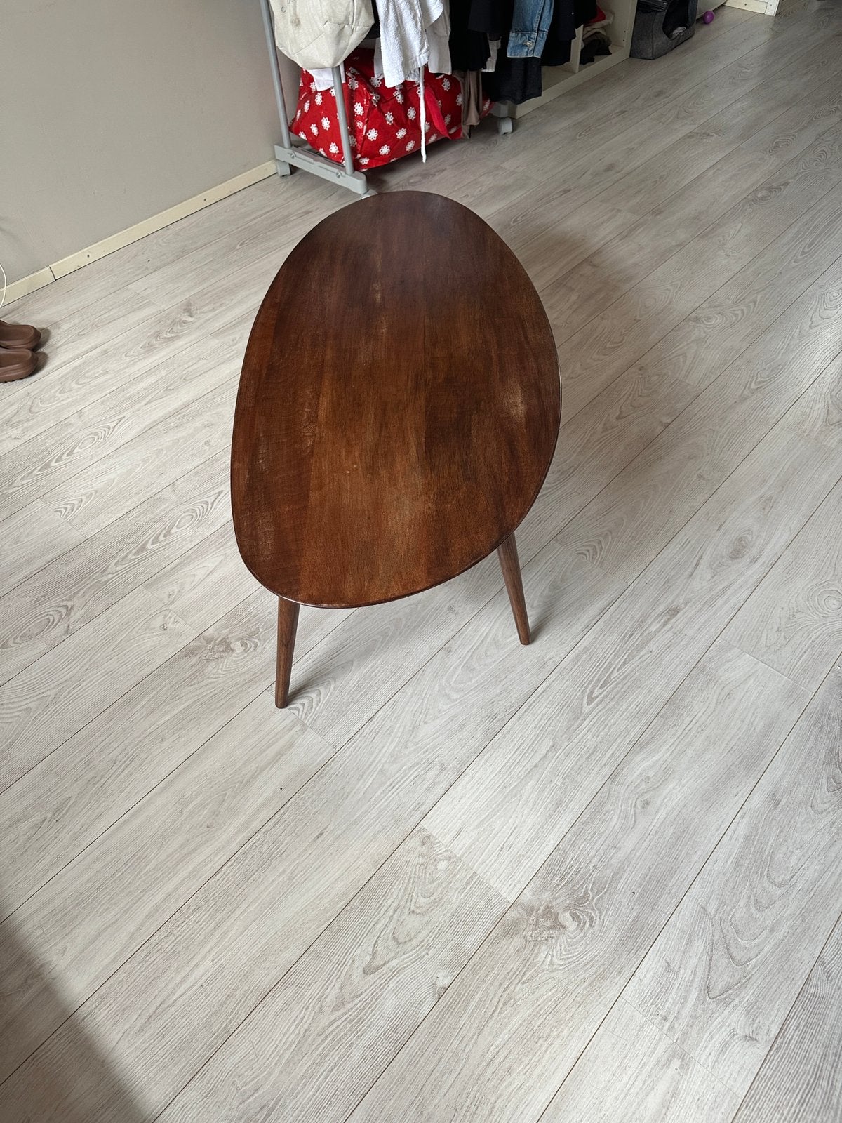 Zara home houten salontafel, Huis en Inrichting, Tafels | Salontafels, Ophalen, 100 tot 150 cm, 50 tot 100 cm, Zo goed als nieuw