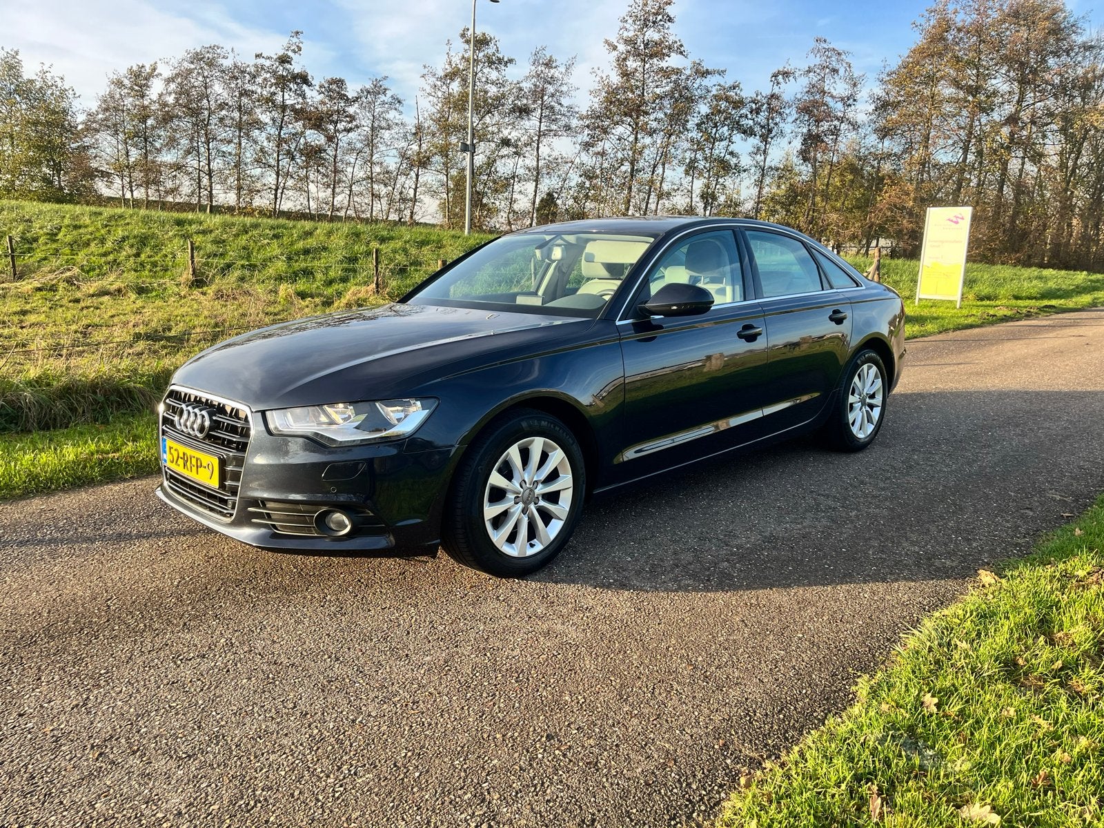 Audi A6 2.8 FSI 150KW Multitronic 2011 Blauw, 2773 cc, Blauw, 6 cilinders, A6