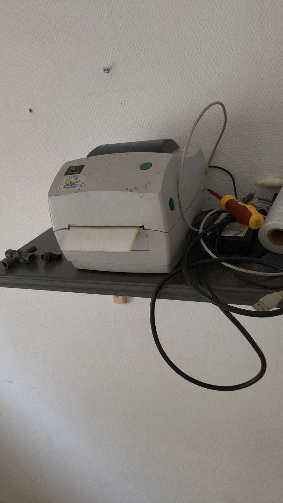 Zebra labelprinter - Gebruikt, Computers en Software, Ophalen, Zwart-en-wit printen, Gebruikt, Printer