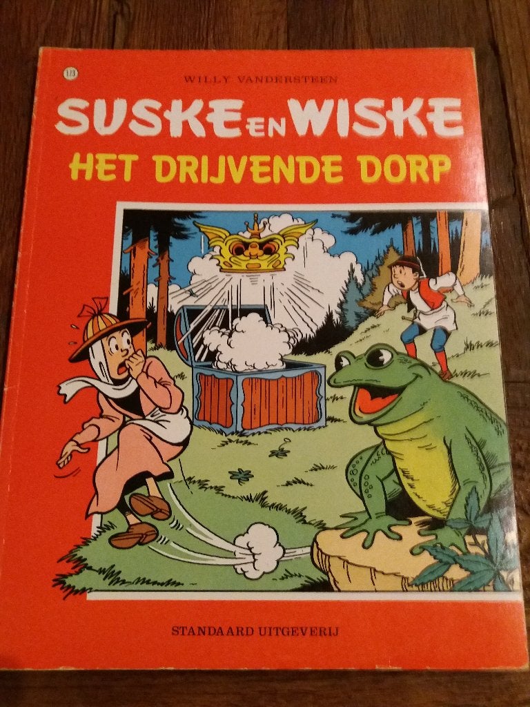 Suske en Wiske Het drijvende dorp nr: 173 ( Jola ), Verzenden, Willy Vandersteen, Eén stripboek, Zo goed als nieuw