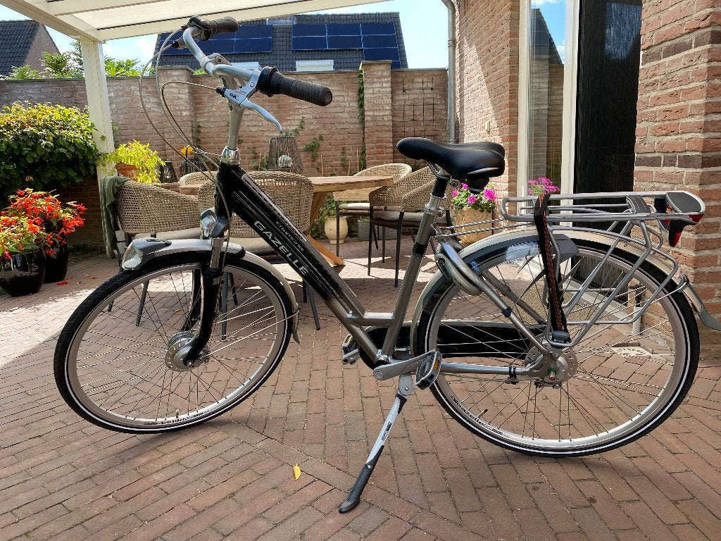 Damesfiets Gazelle Chamonix, Ophalen, Gebruikt, 47 tot 50 cm, Versnellingen
