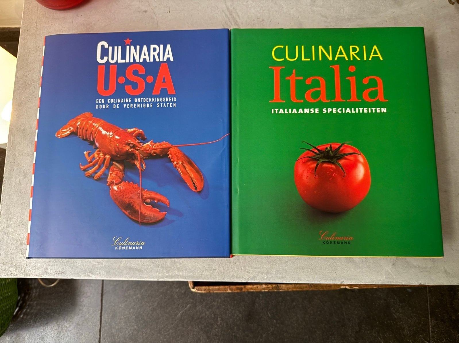 Culinaria Italia & Culinaria USA | Prachtige kookboeken, Ophalen of Verzenden, Hoofdgerechten, Italië, Gelezen