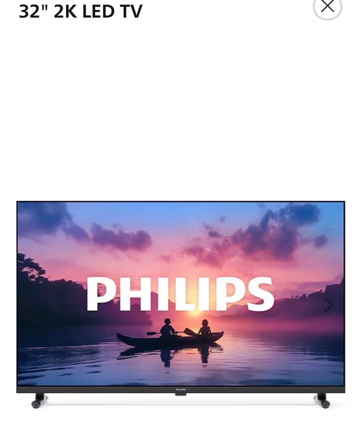 Nieuw in doos + garantie. 32 inch KTV  HD Ready LED Smart TV, Audio, Tv en Foto, Televisies, Ophalen, Philips, LED, 50 Hz