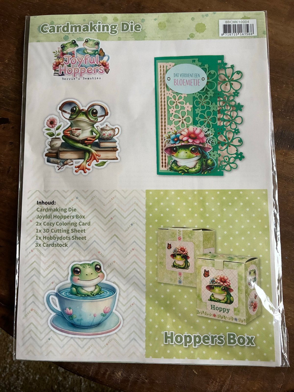 Joyful Hoppers Cardmaking Die Set - Berrie's Beauties, Hobby en Vrije tijd, Kaarten | Zelf maken, Ophalen of Verzenden, Nieuw