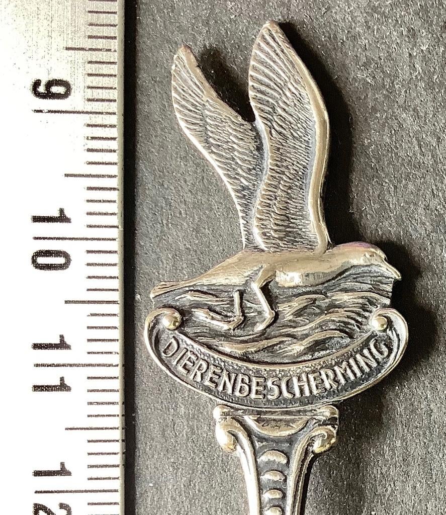 lepel, Dierenbescherming, Zeemeeuw (L1, Ophalen of Verzenden, Gebruikt