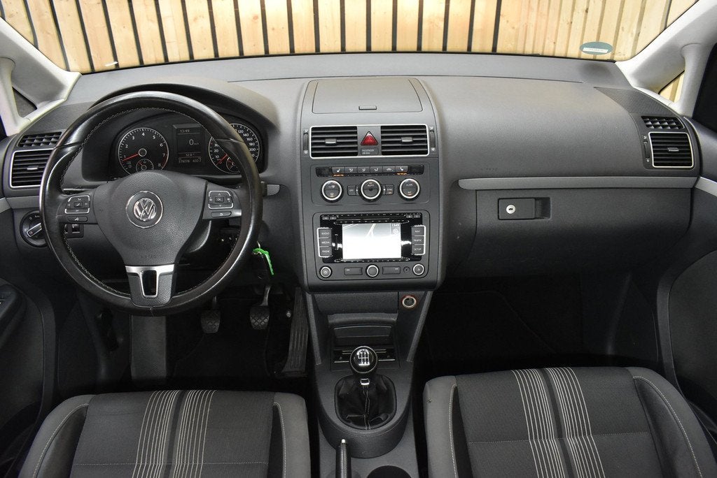 Volkswagen Touran 1.2 TSI Easyline 7p. Clima Navi Cruise Sto, Auto's, Volkswagen, Voorwielaandrijving, Euro 5, Gebruikt, 4 cilinders