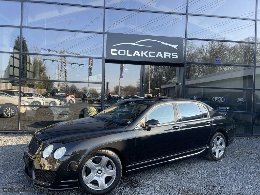 Bentley Continental 6.0 W12 Mansory Garantie nieuw !, Gebruikt, 12 cilinders, Zwart, Leder