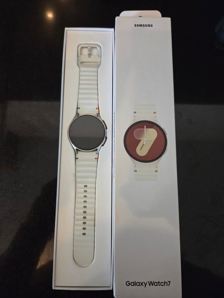 Samsung Galaxy Watch 7 Cream 40mm, Afstand, Wit, Samsung ⌚️, Ophalen of Verzenden
