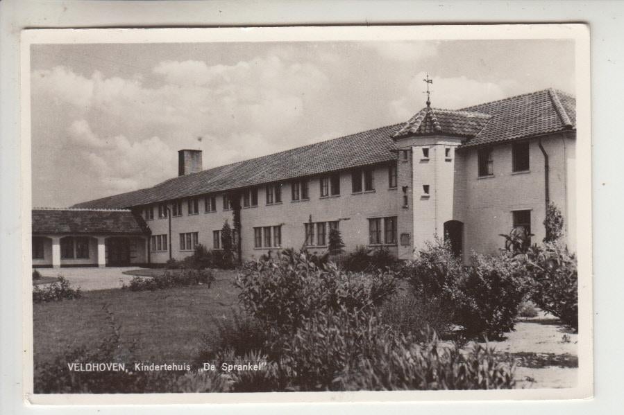 Veldhoven, Kindertehuis "De Sprankel", Ophalen of Verzenden, 1960 tot 1980, Gelopen, Noord-Brabant