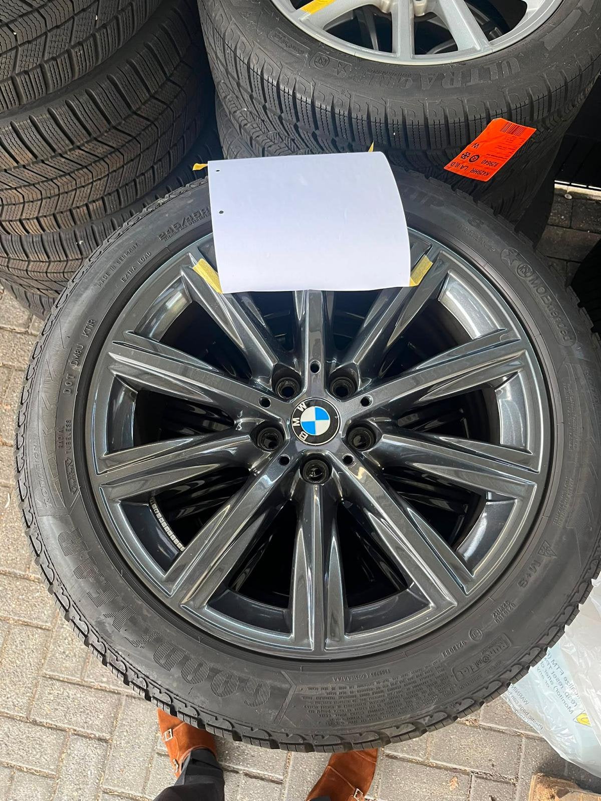 BMW set 18 inch winterbanden met velg st. 684, Auto-onderdelen, Ophalen, 18 inch, Banden en Velgen, Winterbanden