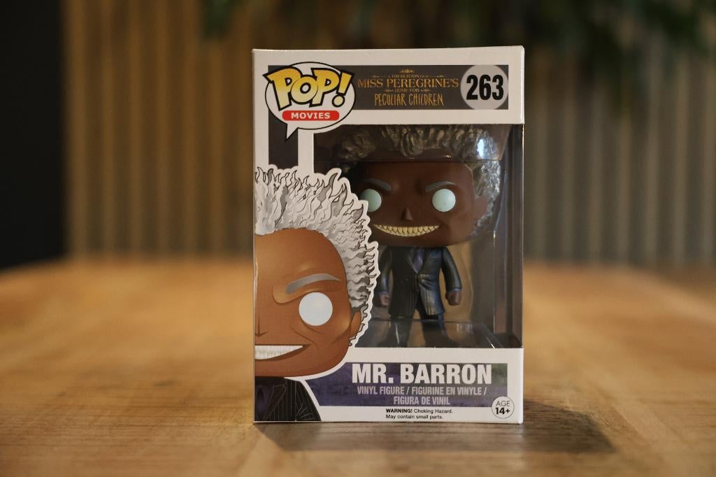 Funko Pop! Movies: Miss Peregrine's - Mr. Barron #263, Ophalen of Verzenden, Nieuw