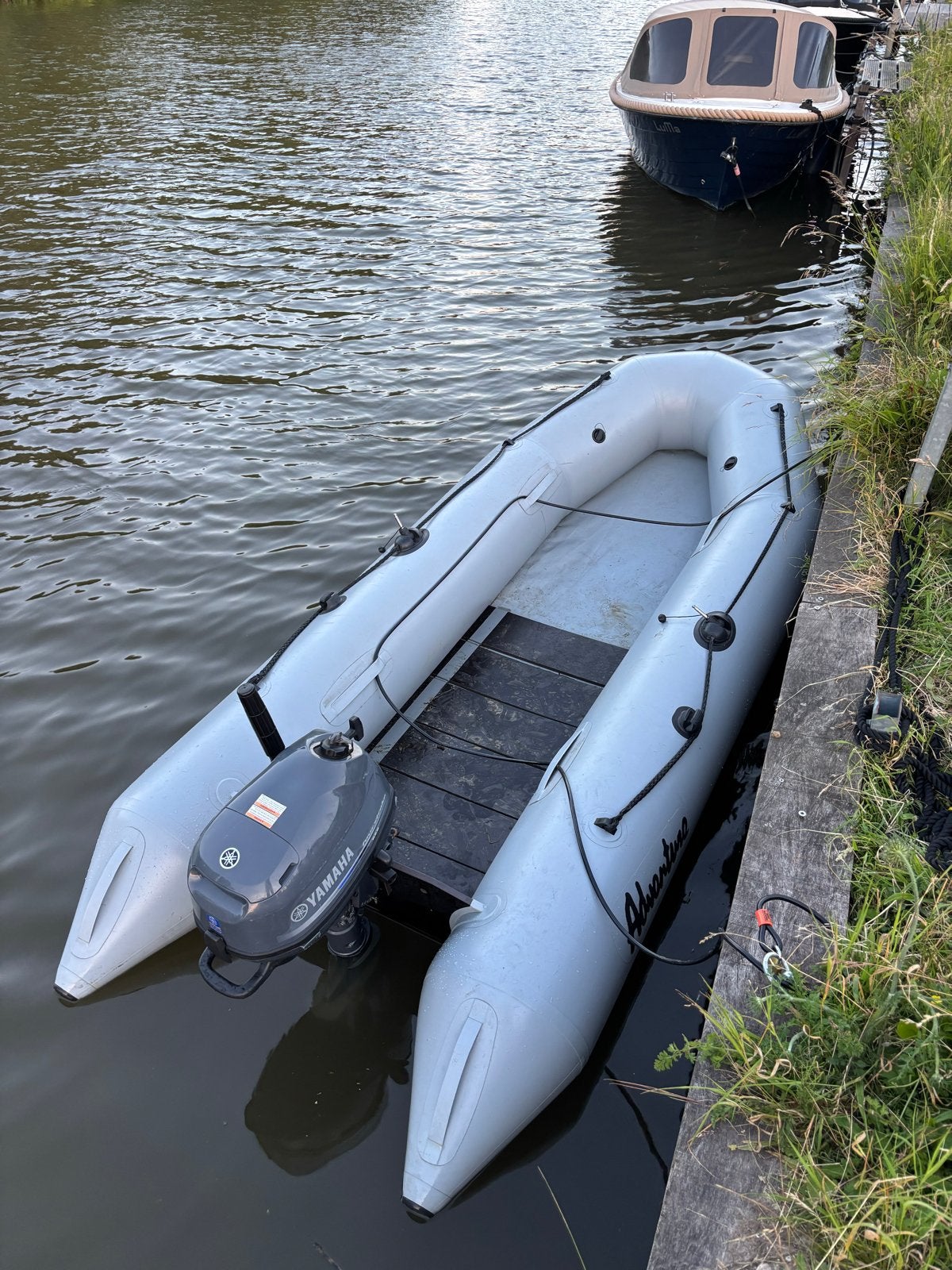 Adventure rubberboot 320cm, Ophalen, Gebruikt