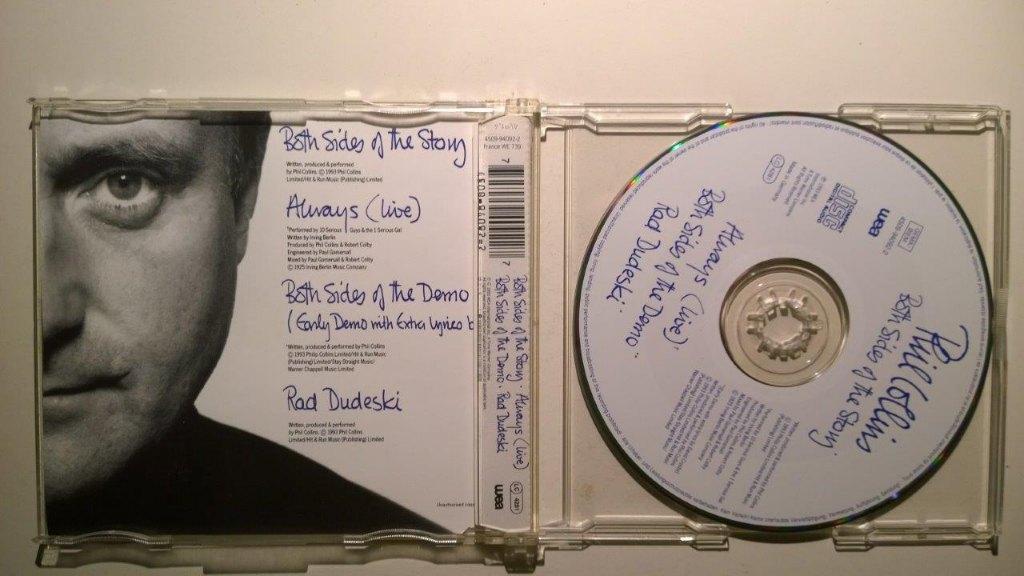 Phil Collins - Both Sides Of The Story, Maxi-single, Ophalen of Verzenden, Zo goed als nieuw, 1 single