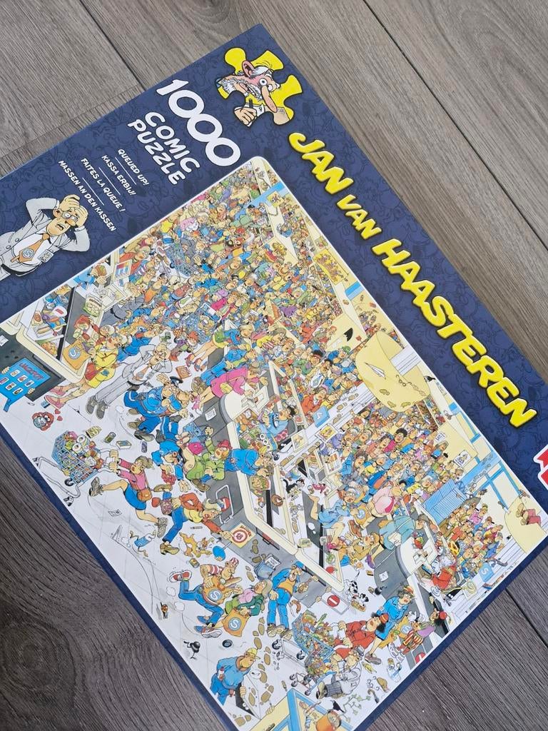 Jan van Haasteren 1000 Kassa Erbij!, Ophalen, 500 t/m 1500 stukjes, Zo goed als nieuw, Legpuzzel