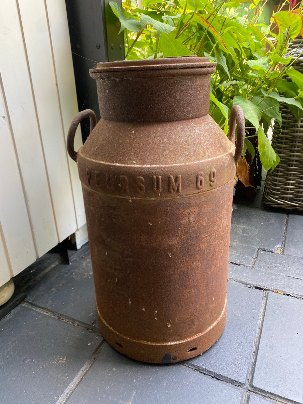 Oude melkbus Peursum 69, Tuin en Terras, Ophalen of Verzenden, Gebruikt