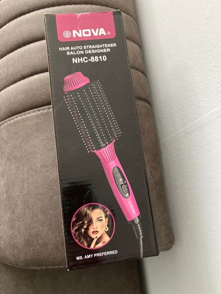 NOVA Hair Auto Straightener Salon Designer NHC-8810, Ophalen of Verzenden, Nieuw, Haarverzorging