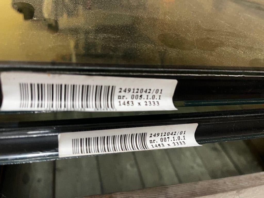 twee hr++ ramen, Ophalen, 160 cm of meer, Zo goed als nieuw, 120 tot 160 cm