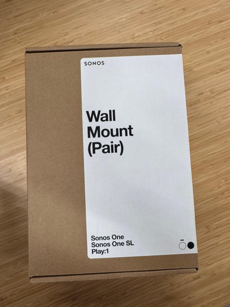 Wall mount set sonos one wit nieuw, Ophalen, Nieuw, Sonos, Minder dan 60 watt