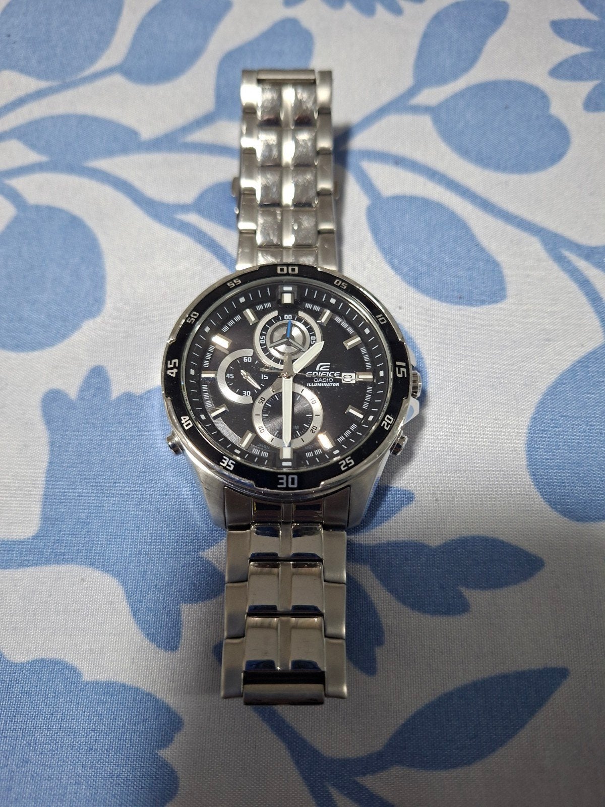 Casio Edifice Chronograaf EFR-547D-1AV Herenhorloge, Ophalen, Zo goed als nieuw