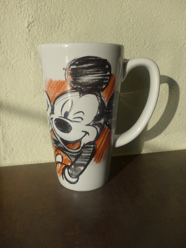 XXL Mickey Mouse beker, Ophalen of Verzenden, Mickey Mouse, Zo goed als nieuw, Beeldje of Figuurtje