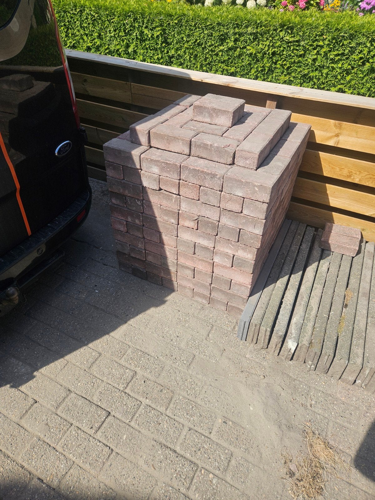 klinkers, Ophalen, Gebruikt, Klinkers, 5 tot 10 m²