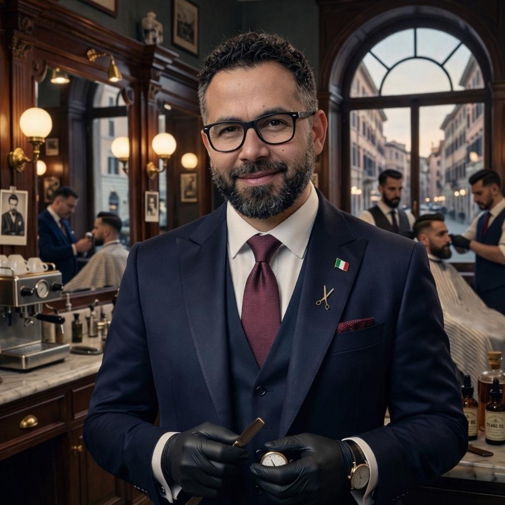 Gratis Barber kapper, Eén persoon