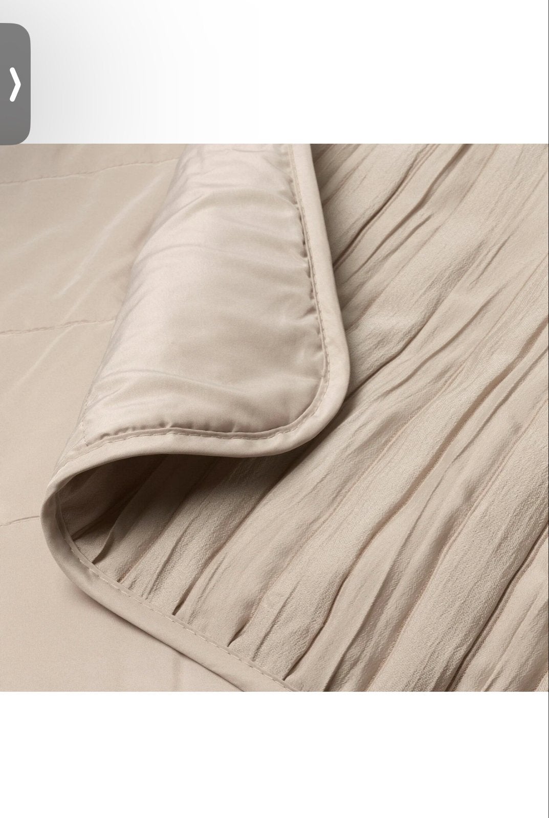 IKEA VEKETAG sprei/dekbedovertrek beige 250x260, Huis en Inrichting, Slaapkamer | Beddengoed, Beige, Tweepersoons, Ophalen of Verzenden