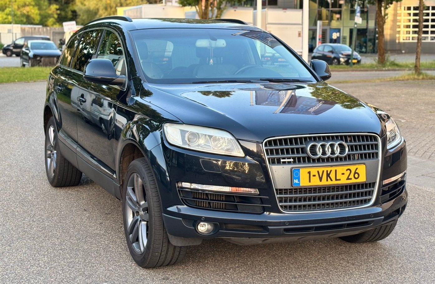Audi Q7 3.0 Tdi Quattro DSG Trekhaak Grijs Kenteken 4X4, Automaat, 232 pk, Zwart, Zwart
