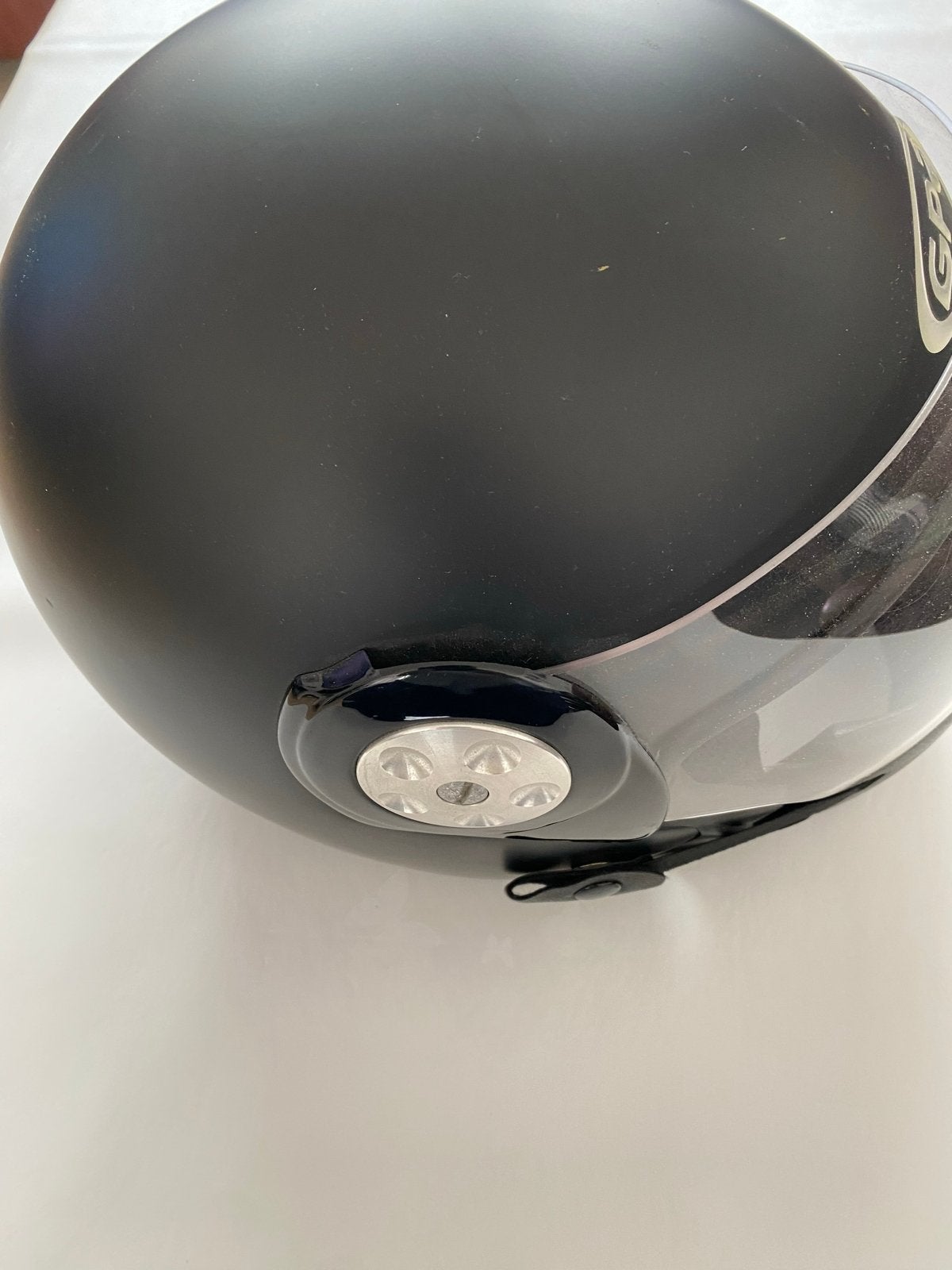 GPA Scooterhelm Zwart, Fietsen en Brommers, Ophalen, Gebruikt, Medium