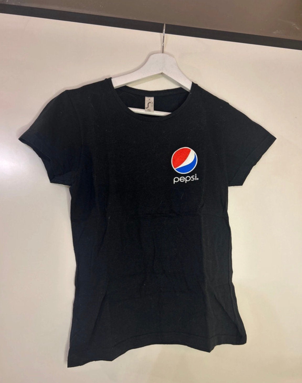 pepsi t-shirt, Maat 38/40 (M), Zwart, Ophalen of Verzenden, Zo goed als nieuw