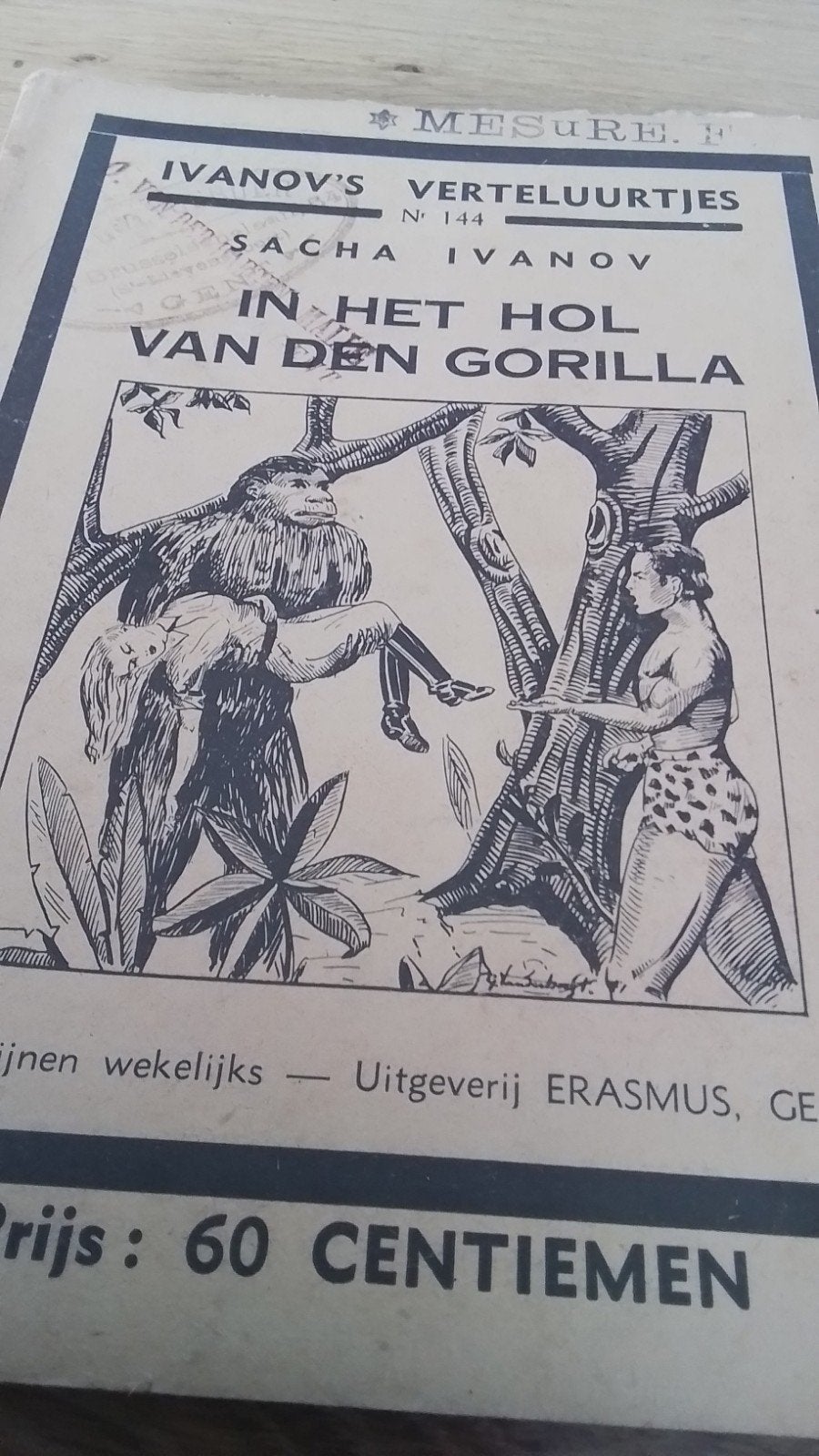 Tarzan, Boeken, Eén stripboek, Ophalen of Verzenden, Gelezen