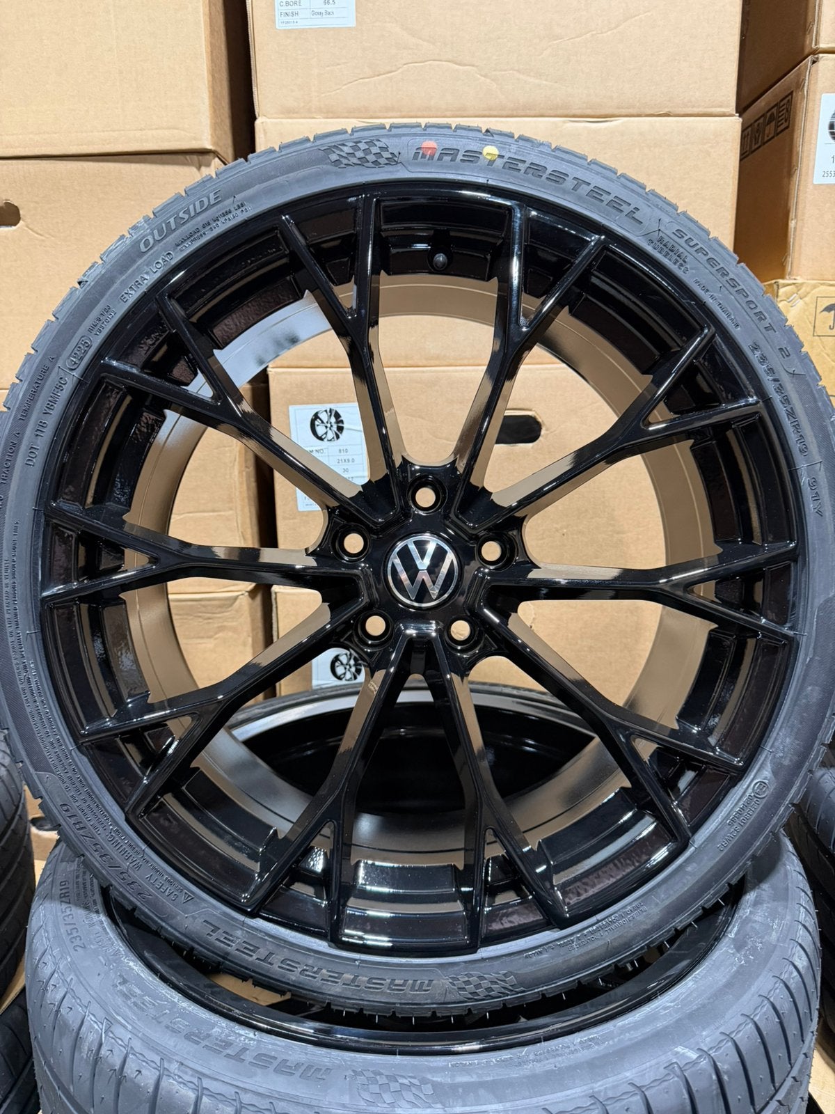 SUPER ACTIE! 19 inch velgen met banden GTI 5x112 Volkswagen, 19 inch, Banden en Velgen, Nieuw, Ophalen of Verzenden