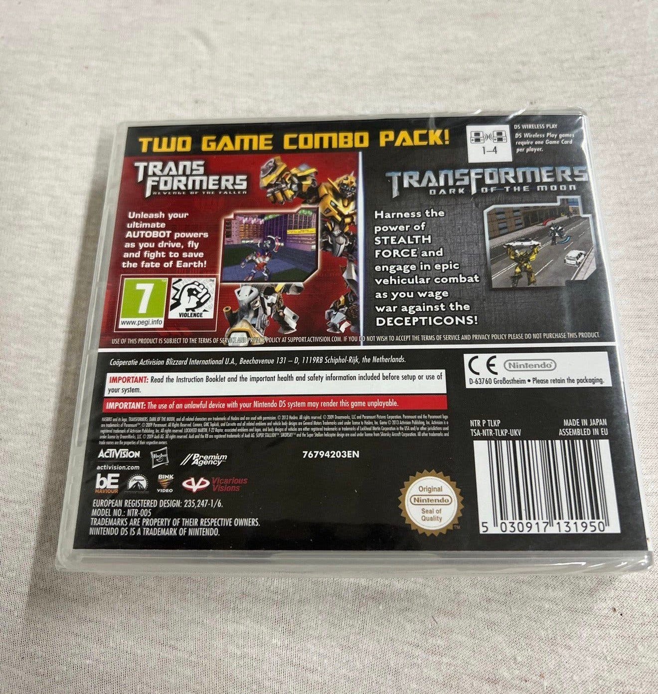 Nintendo DS TRANSFORMERS Ultimate Autobots Edition COMBO pak, Spelcomputers en Games, Avontuur en Actie, P, P, Nieuw
