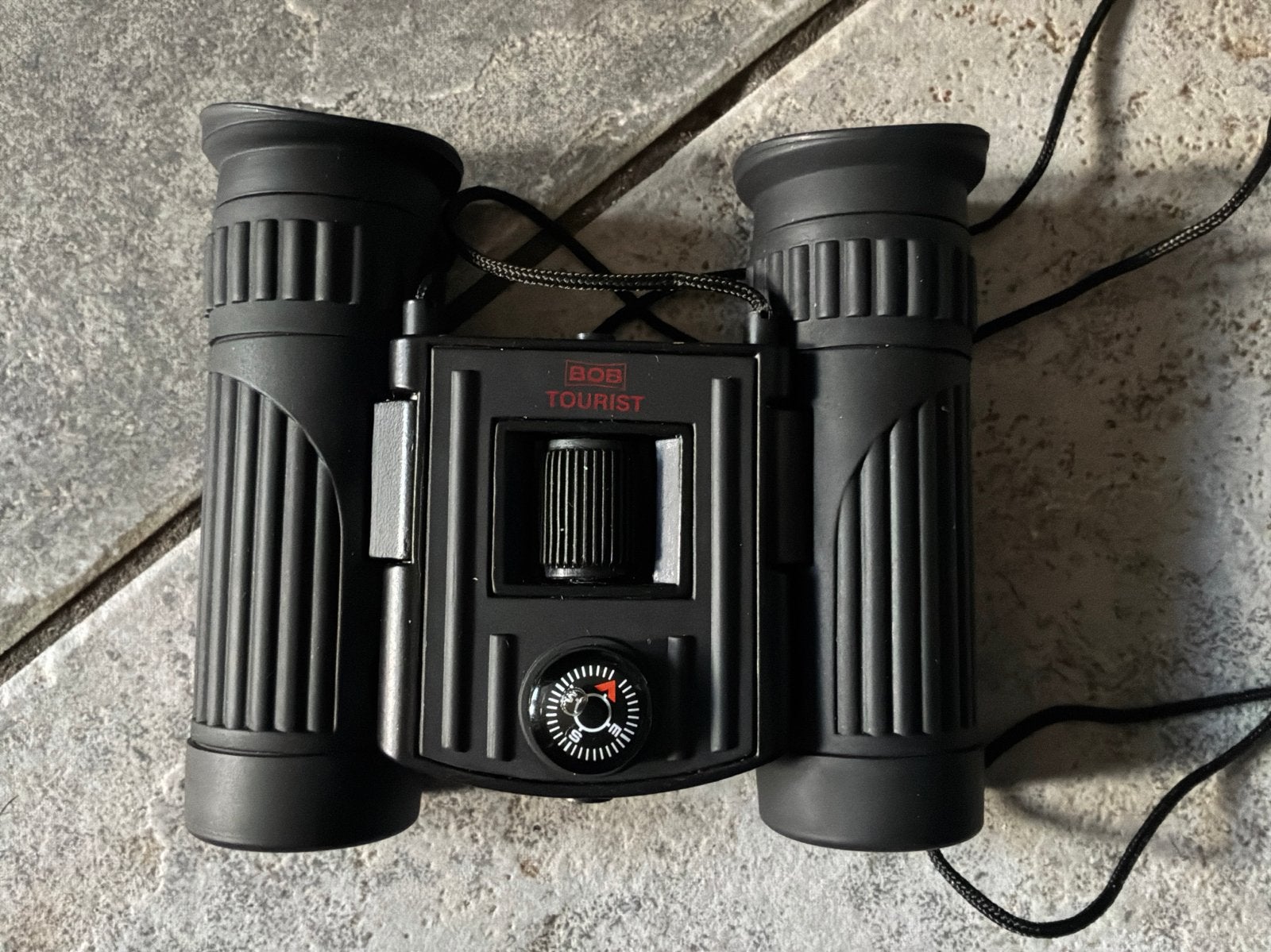 BOB Tourist Pocket-Binocular 8x22 Verrekijker met Kompas, Nieuw, Ophalen of Verzenden, Met hoes of tas, Dakkant (recht)