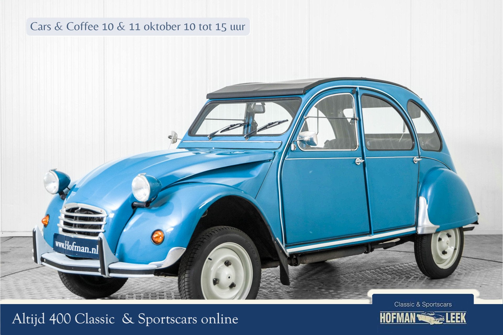 Citroën 2CV 2CV6 (bj 1986), Auto's, Voorwielaandrijving, 2CV, Blauw, 29 pk