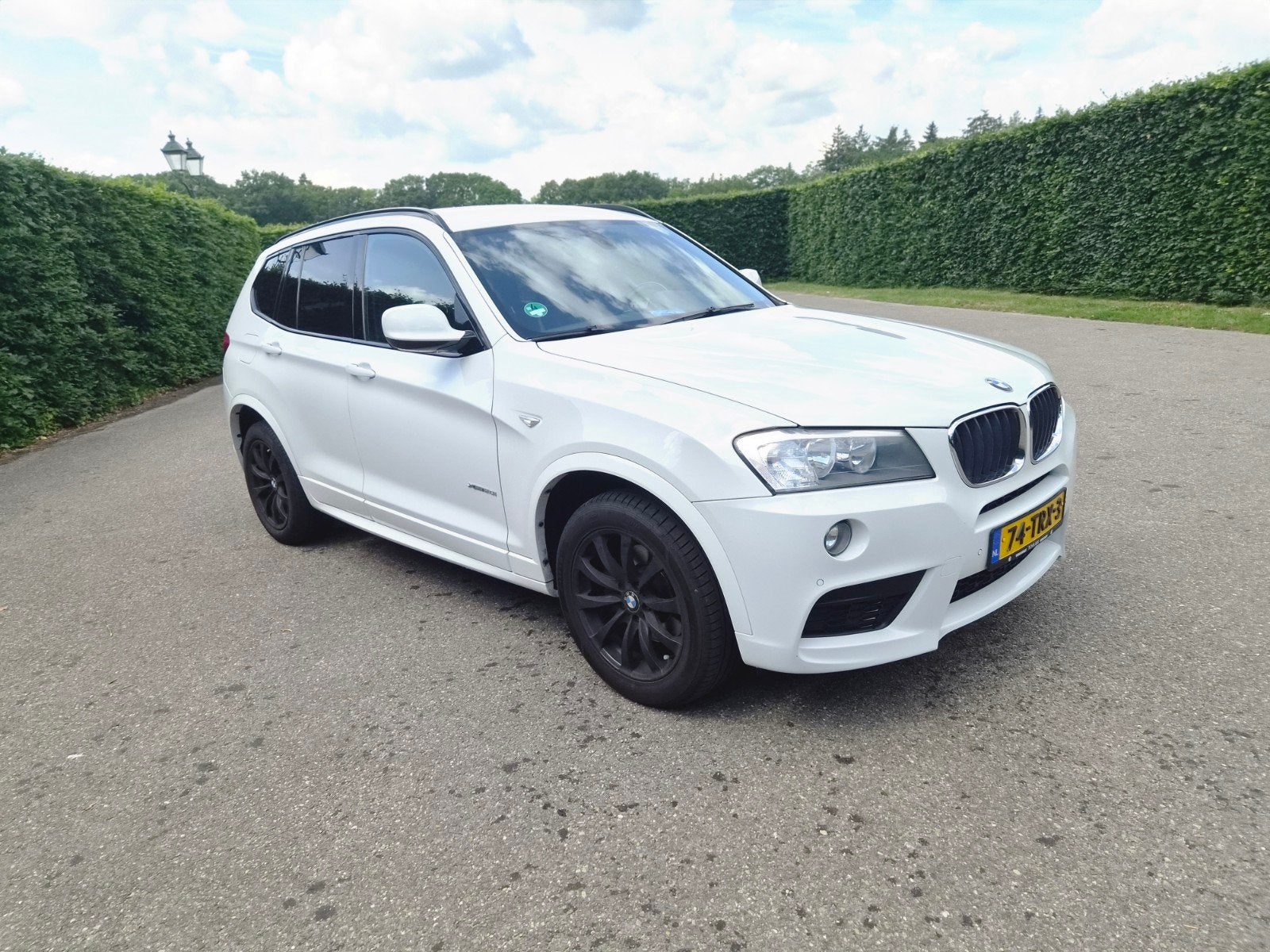 BMW X3 20I Xdrive Auto 2012 Wit, Auto's, 4 cilinders, 2000 kg, Wit, Origineel Nederlands