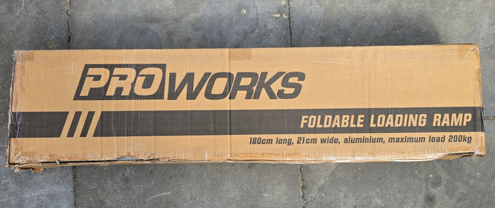 Nieuwe oprijplaat opvouwbaar Pro Works 200kg, Ophalen of Verzenden
