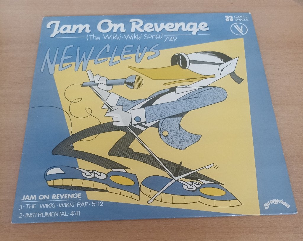 12'' Newcleus - Jam on revenge ( The wikki-wikki song ), Ophalen of Verzenden, Gebruikt, 12 inch