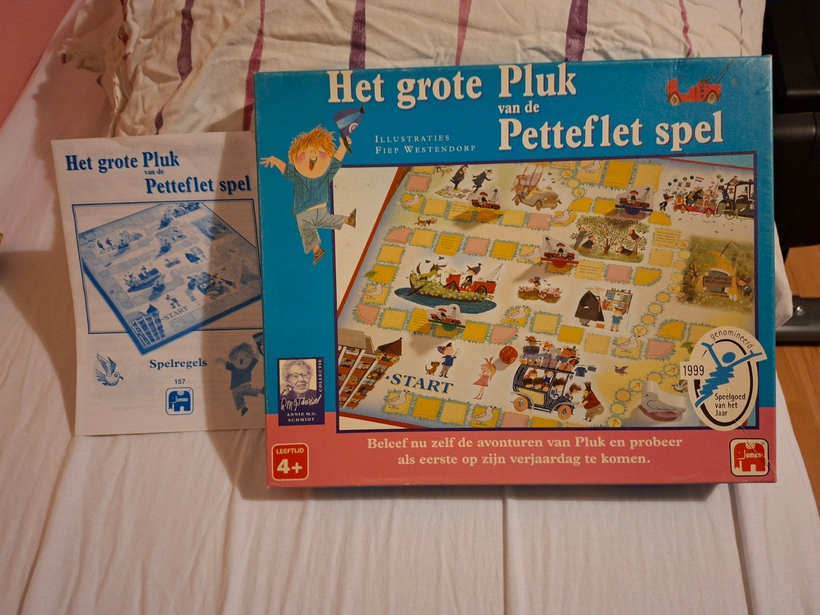 Het grote Pluk van de petteflet spel, Ophalen, Zo goed als nieuw