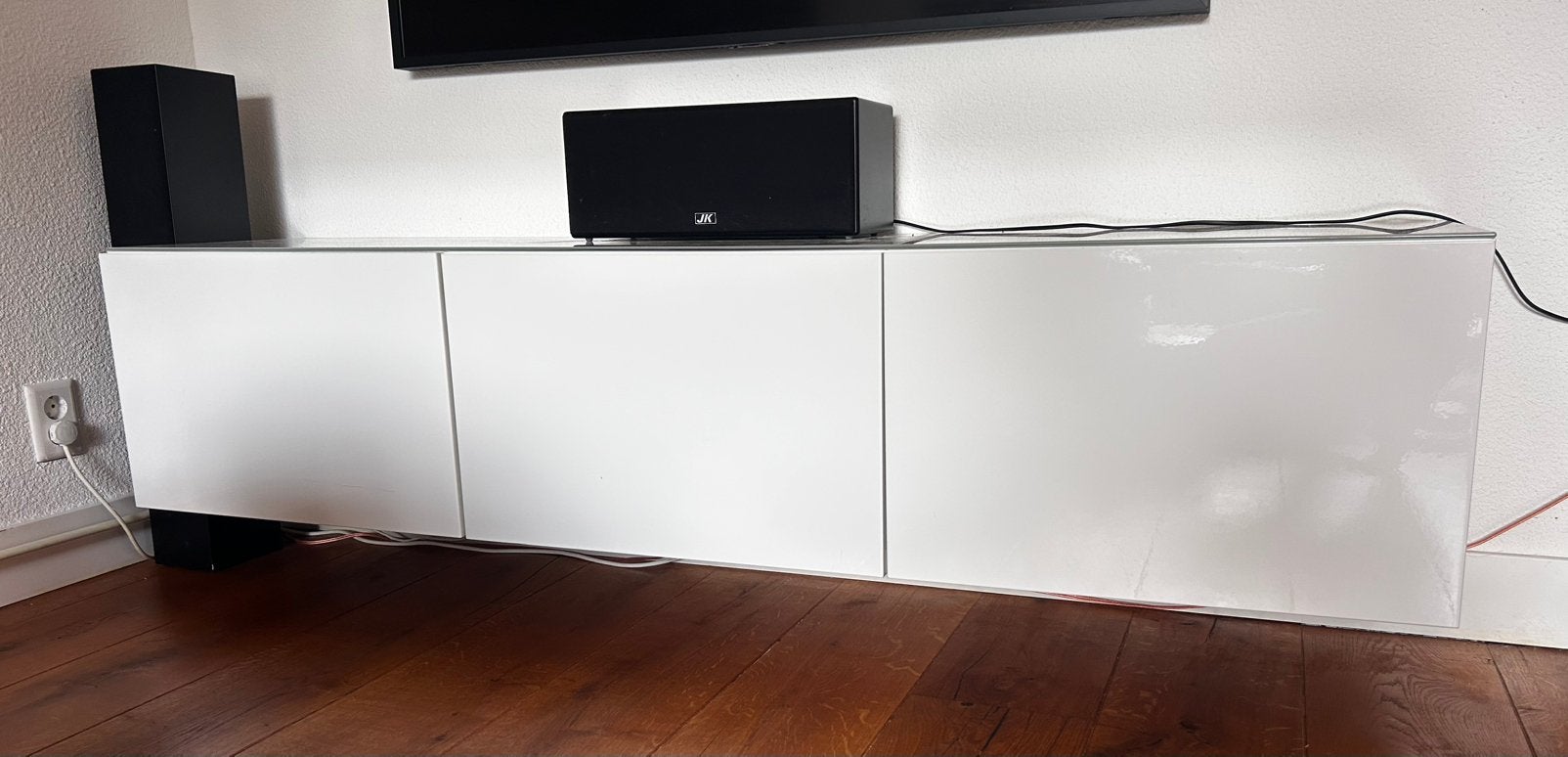 Tv meubel ikea besta als nieuw!, Ophalen, 150 tot 200 cm, Zo goed als nieuw, Minder dan 100 cm